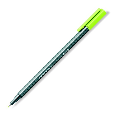 Liner, 0.3 mm, STAEDTLER Triplus , lime green