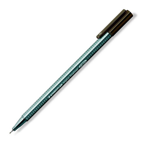 Liner, 0.3 mm, STAEDTLER Triplus , dark brown
