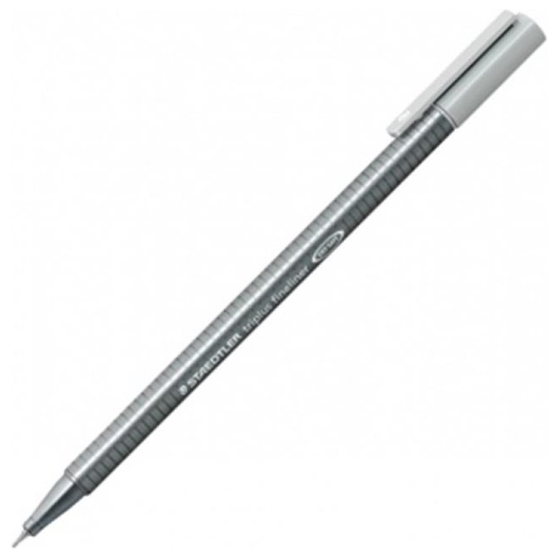 Liner, 0.3 mm, STAEDTLER  Triplus , svetlo �ed�
