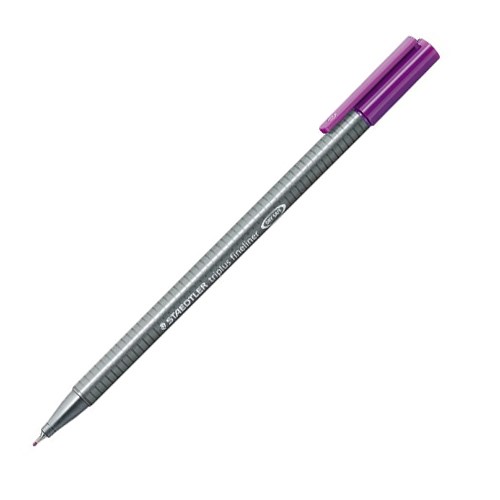 Liner, 0.3 mm, STAEDTLER Triplus , dark purple