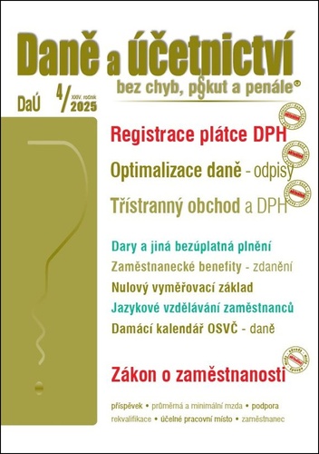 Dan� a ��etnictv� bez chyb, pokut 4/2025
