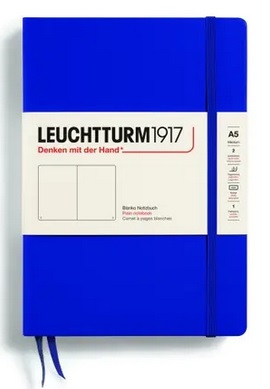 LEUCHTTURM1917 Medium (A5), Ink, 251 S., �ist� - z�pisn�k