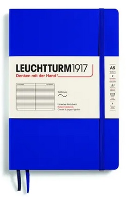 LEUCHTTURM1917 Medium (A5), Ink, 123 S., linajkov� - z�pisn�k