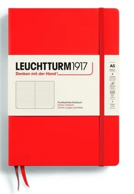 LEUCHTTURM1917 Medium (A5), Lobster, 251 S., bodkovan� - z�pisn�k