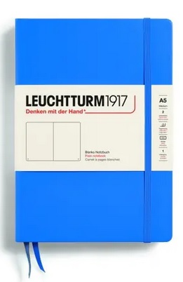 LEUCHTTURM1917 Medium (A5), Sky, 251 S., �ist� - z�pisn�k