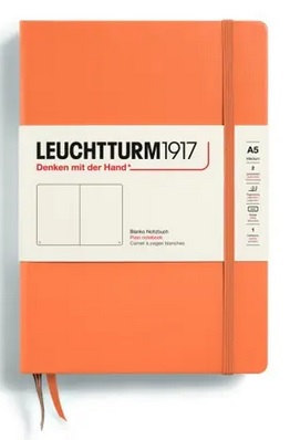 LEUCHTTURM1917 Medium (A5), Apricot, 251 S., �ist� - z�pisn�k