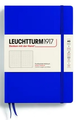 LEUCHTTURM1917 Medium (A5), Ink, 251 S., bodkovan� - z�pisn�k