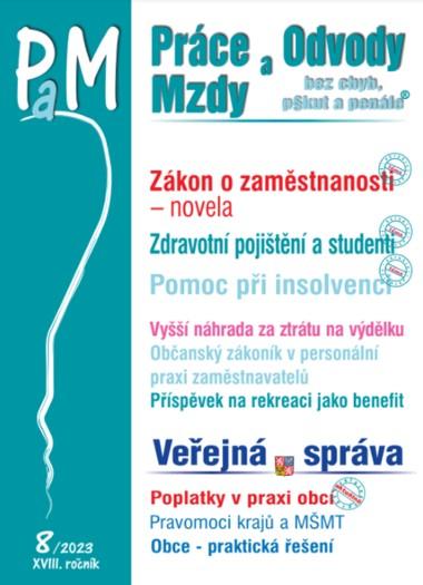 Pr�ce a mzdy 8/2023 � Novela z�kona o...