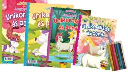 Komplet omaovaniek Unikornisok s pnik / Jednoroce a ponky