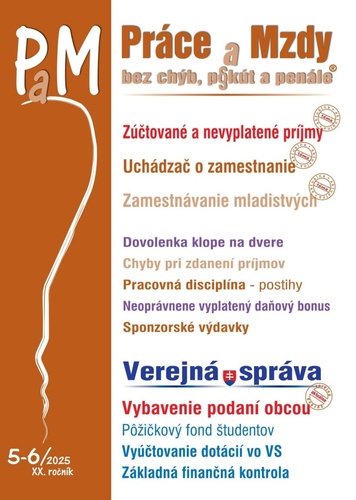Pr�ce a Mzdy, bez ch�b, p� k�t 5-6/2025