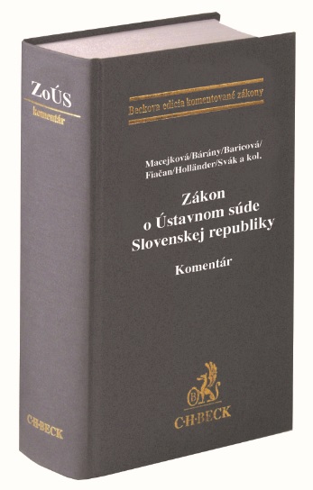 Z�kon o �stavnom s�de Slovenskej republiky. Koment�r
