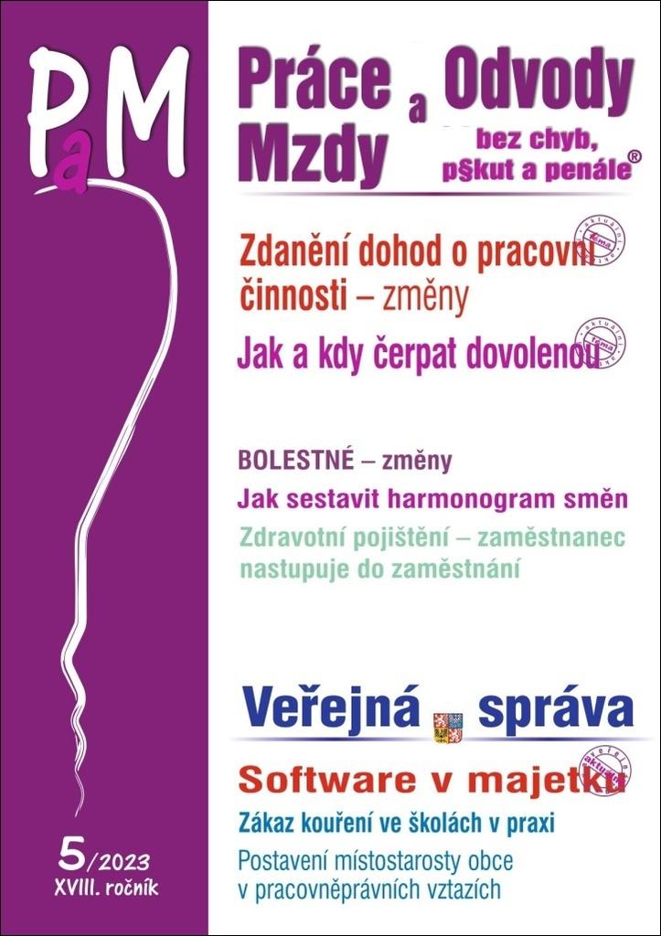 Pr�ce, odvody a mzdy bez chyb 5/2023