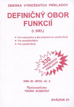 Defini�n� obor funkci�, I. diel