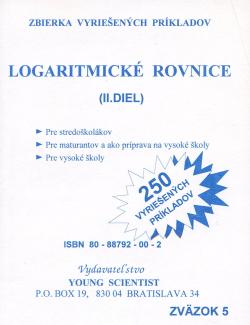 Logaritmick� rovnice 2 diel