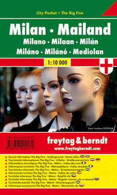 Milano city pocket 1:10 000