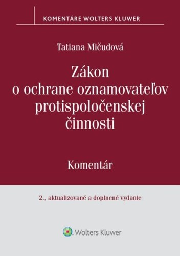 Z�kon o ochrane oznamovate�ov protisp 2v