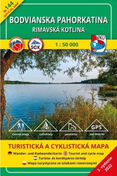 Bodvianska pahorkatina - Rimavsk� kotlina 1:50 000