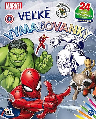 Ve�k� ma�ovanky Marvel