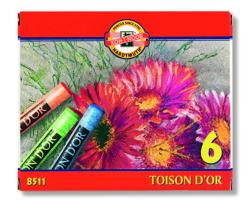 KOH-I-NOOR Sada 6 such�ch pastelov Toison D OR