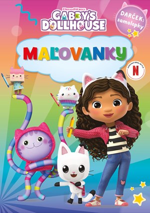 Gabikin k�zeln� dom�ek - Ma�ovanky so samolepkami 
