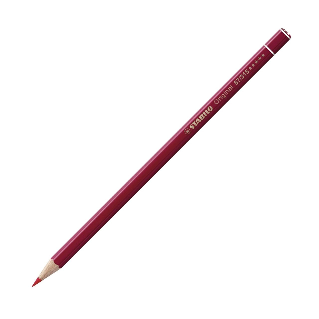 Stabilo Original 87-315 permanentn� �erven� tmav�