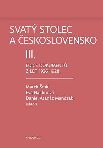 Svat� stolec a �eskoslovensko III.