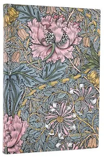 Di��25/26 Morris Pink Honeysuckle Midi,