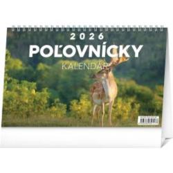 NOTIQUE Stolov� Po�ovn�cky kalend�r 2026, 23,1 x 14,5 cm