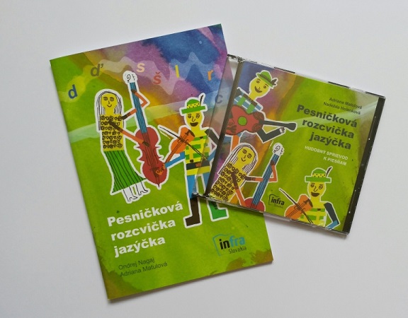 Pesni�kov� rozcvi�ka jaz��ka s CD - Spevn�k