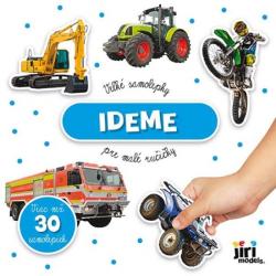 Ve�k� samolepky pre mal� ru�i�ky - Ideme