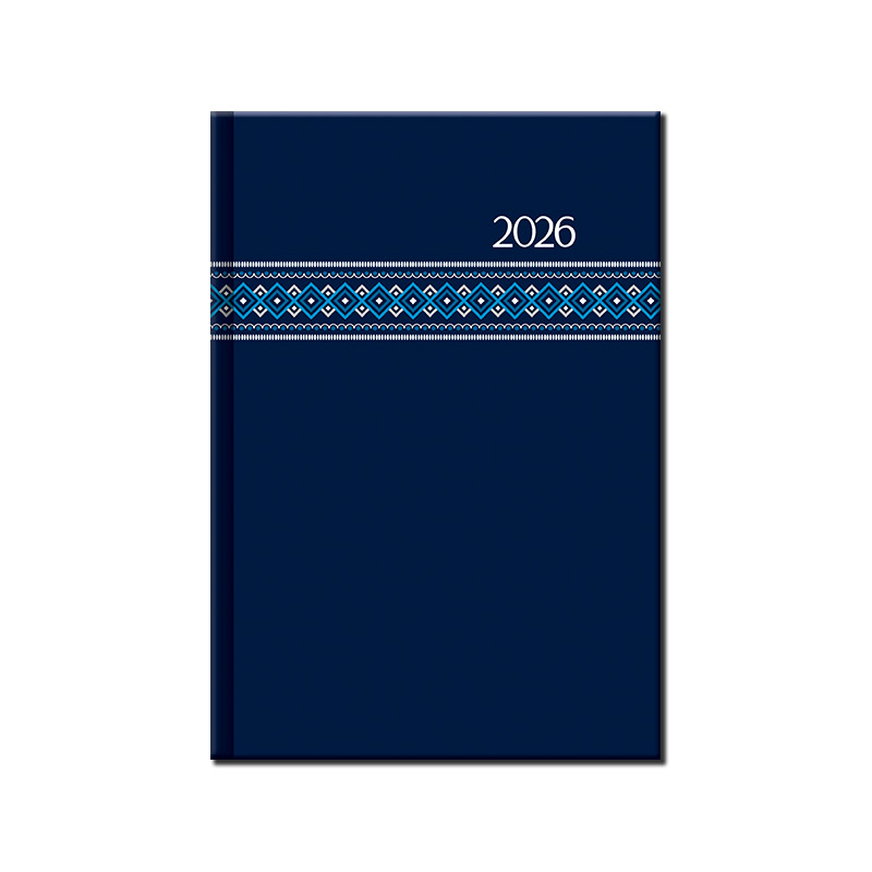 T��denn� di�r A5 FOLK modr� 2026