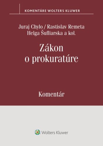Z�kon o prokurat�re Koment�r