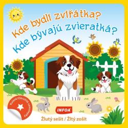 Kulat� samolepky - Kde bydl� zv���tka? / Kde b�vaj� zvieratk�? - �lut� se�it / zo�it (CZ/SK vydanie)