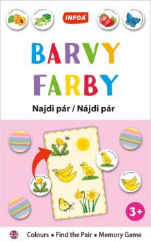 V�ukov� hra (krabi�ka) - Najdi p�r - Barvy / Farby (CZ/SK vydanie) 
