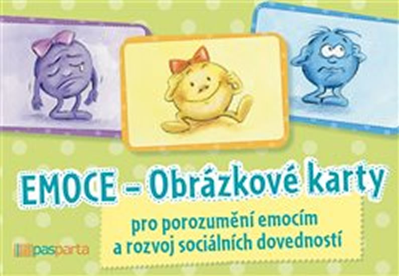 Emoce Obr�zkov� karty PASPARTA