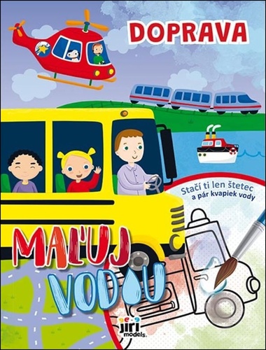 Maľuj vodou A4 Doprava