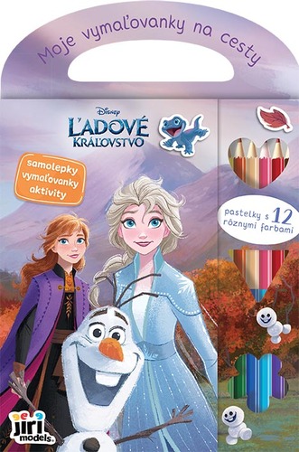 Moje vymaľovanky na cesty Ľadové kráľovstvo
