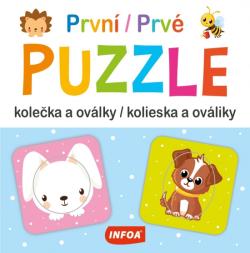 Krabi�ka - Prvn� PUZZLE - kole�ka a ov�lky / Prv� PUZZLE - kolieska a ov�liky (CZ/SK vydanie)