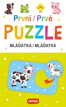 Krabi�ka - Prvn� PUZZLE - ml���tka / Prv� PUZZLE - ml��atk� (CZ/SK vydanie)