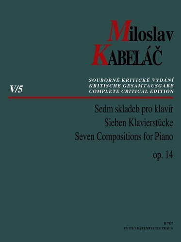 Sedm skladeb pro klav�r op. 14