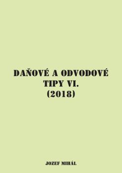 Da�ov� a odvodov� tipy VI. (2018)