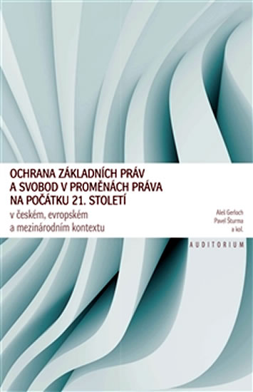 Ochrana z�kladn�ch pr�v a svobod v prom�n�ch pr�va na po��tku 21. stolet�