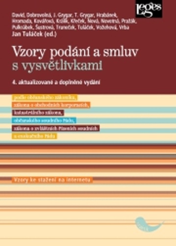 Vzory pod�n� a smluv s vysv�tlivkami - 4. aktualizovan� a dopln�n� vyd�n�