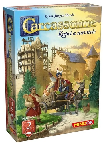 Carcassonne roz���en� 2 Kupci a stavi 3v