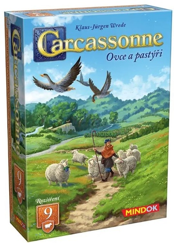 Carcassonne roz���en� 9 Ovce a past�� 2v