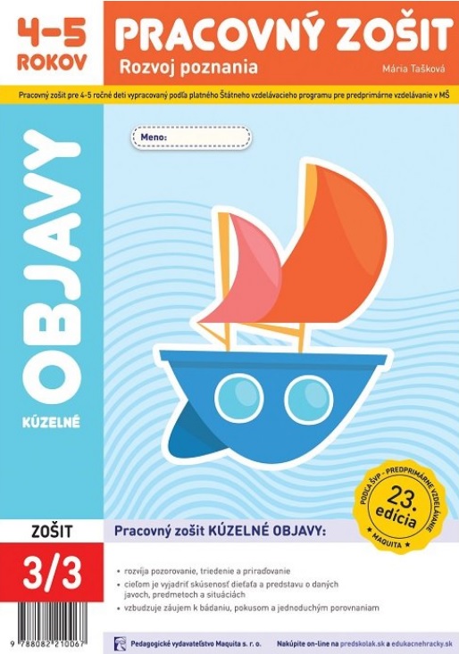 K�zeln� objavy - Pracovn� zo�it 4-5 rokov
