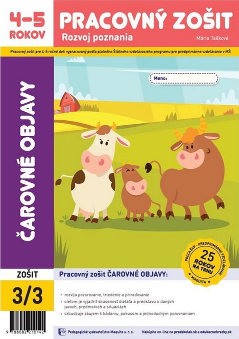 �arovn� objavy - pracovn� zo�it 3/3 pre 4-5 ro�n�ch