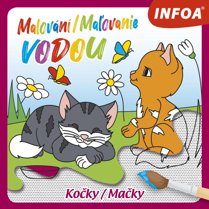 Malov�n�/Ma�ovanie vodou Ko�ky/Ma�ky