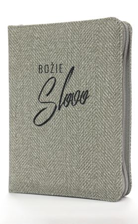 Biblia ekumenick� s DT - siv� so zipsom (vreckov� form�t) 2023