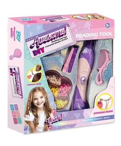 Zapl�ta� vlas� s kor�lky fialov�